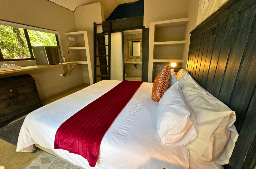 bedroom at Baleia Azul 23, Ponta Mamoli
