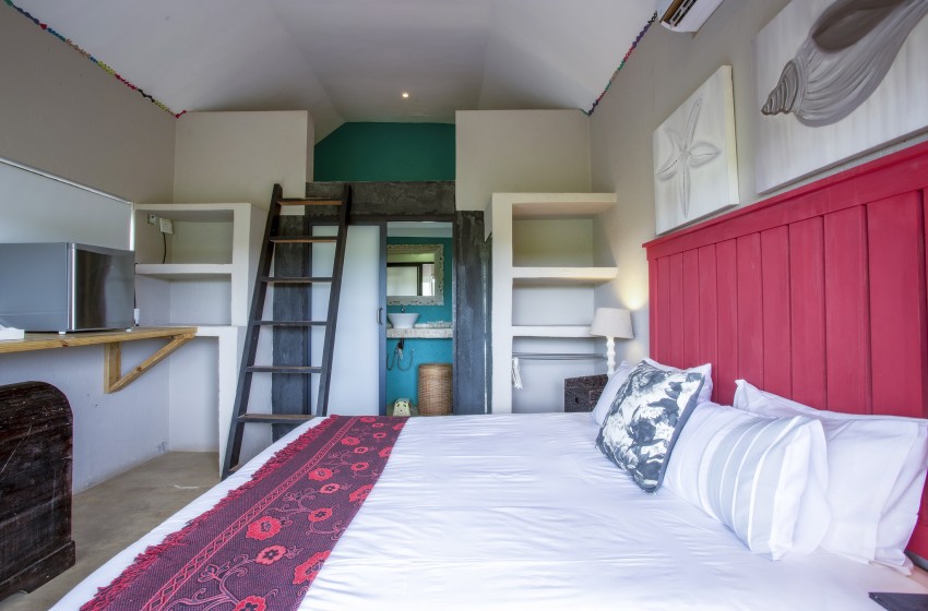 bedroom at Baleia Azul 23, Ponta Mamoli