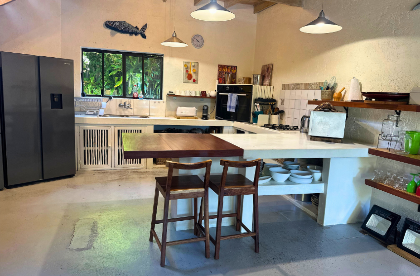 Kitchen at at Kangela 14 in Ponta Malongane
