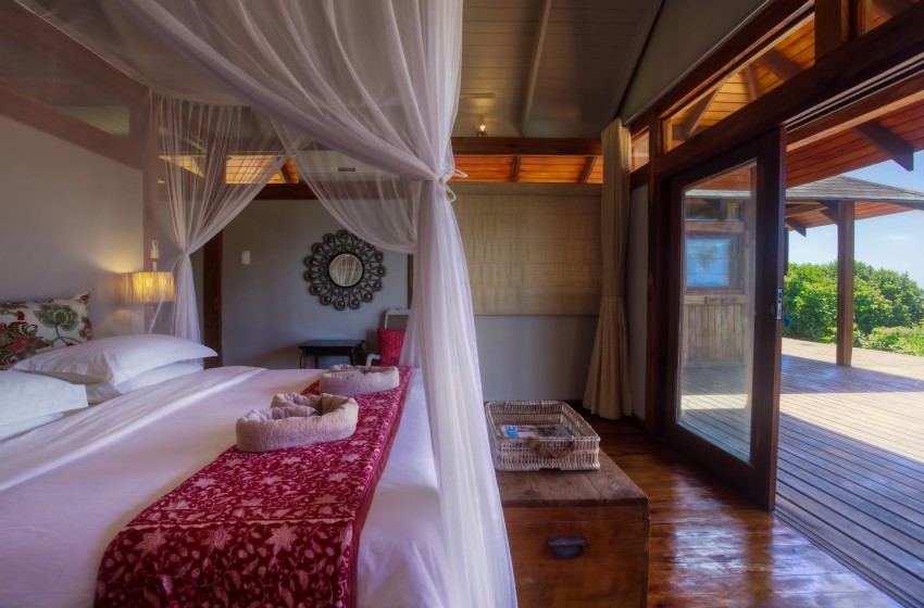 Bedroom at Aloha 6 in Ponta Mamoli