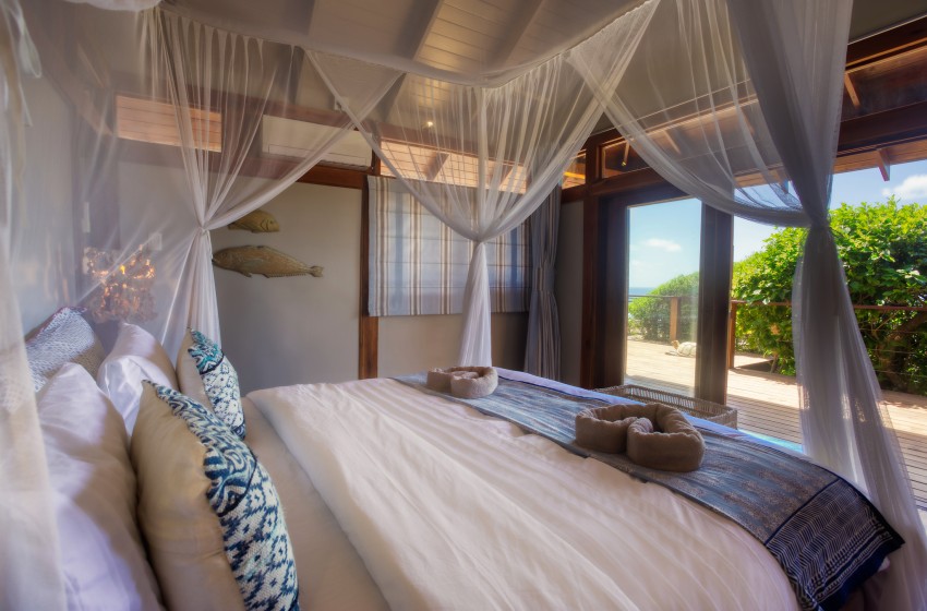 Bedroom at Aloha 6 in Ponta Mamoli