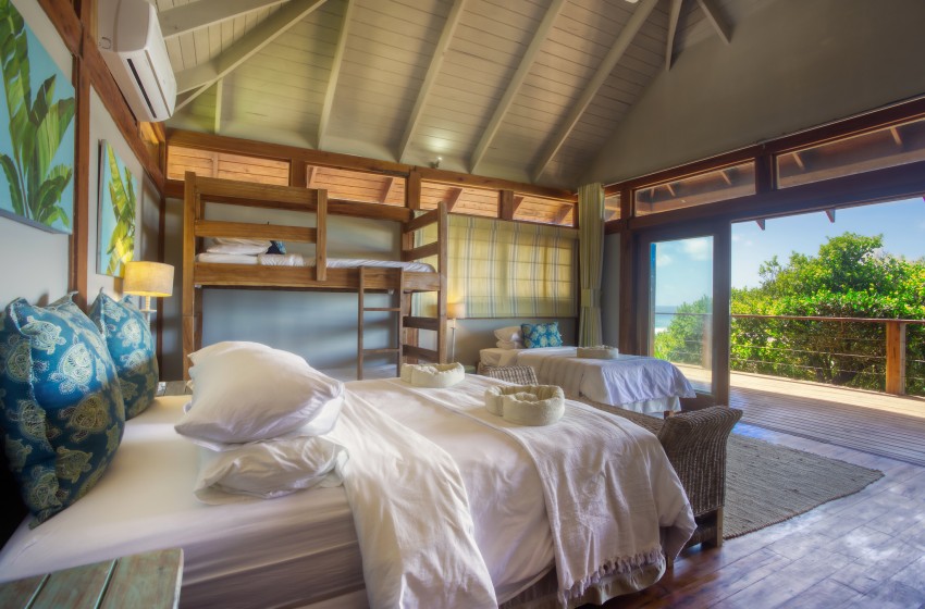 Bedroom at Aloha 6 in Ponta Mamoli