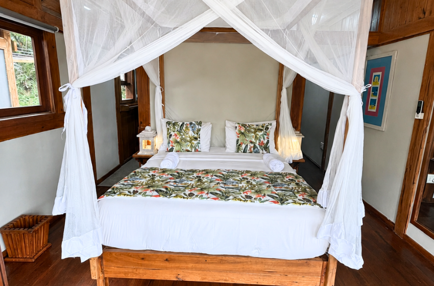bedroom 3 at Aloha 18 in Ponta Mamoli