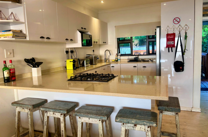 Kitchen at Campismo Ninho 41 in Ponta Malongane